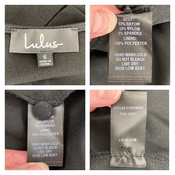 Lulus Need You Close Black Open Back Lace Detail Fit and Flare Mini Party Dress - Picture 15 of 16